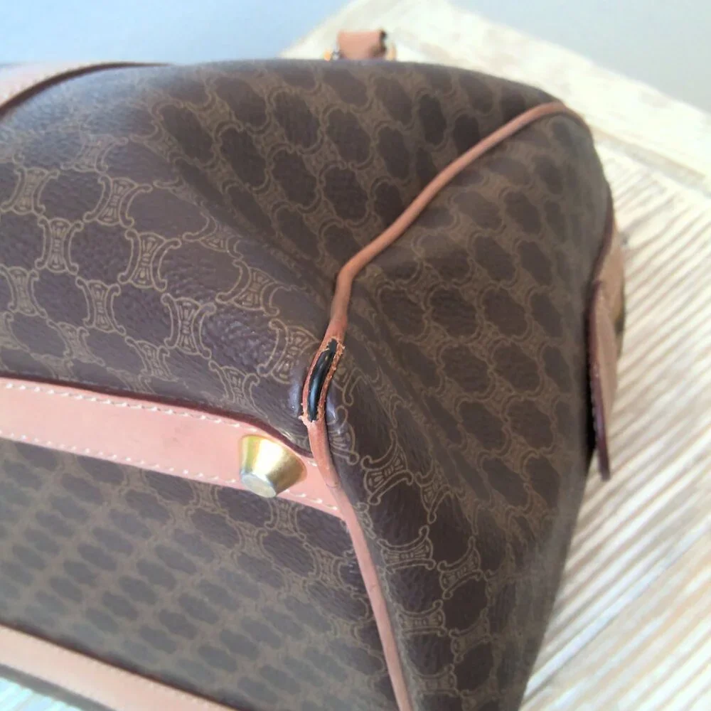 Celine Honeycomb Macadam Boston Bag - Picture 9 of 15